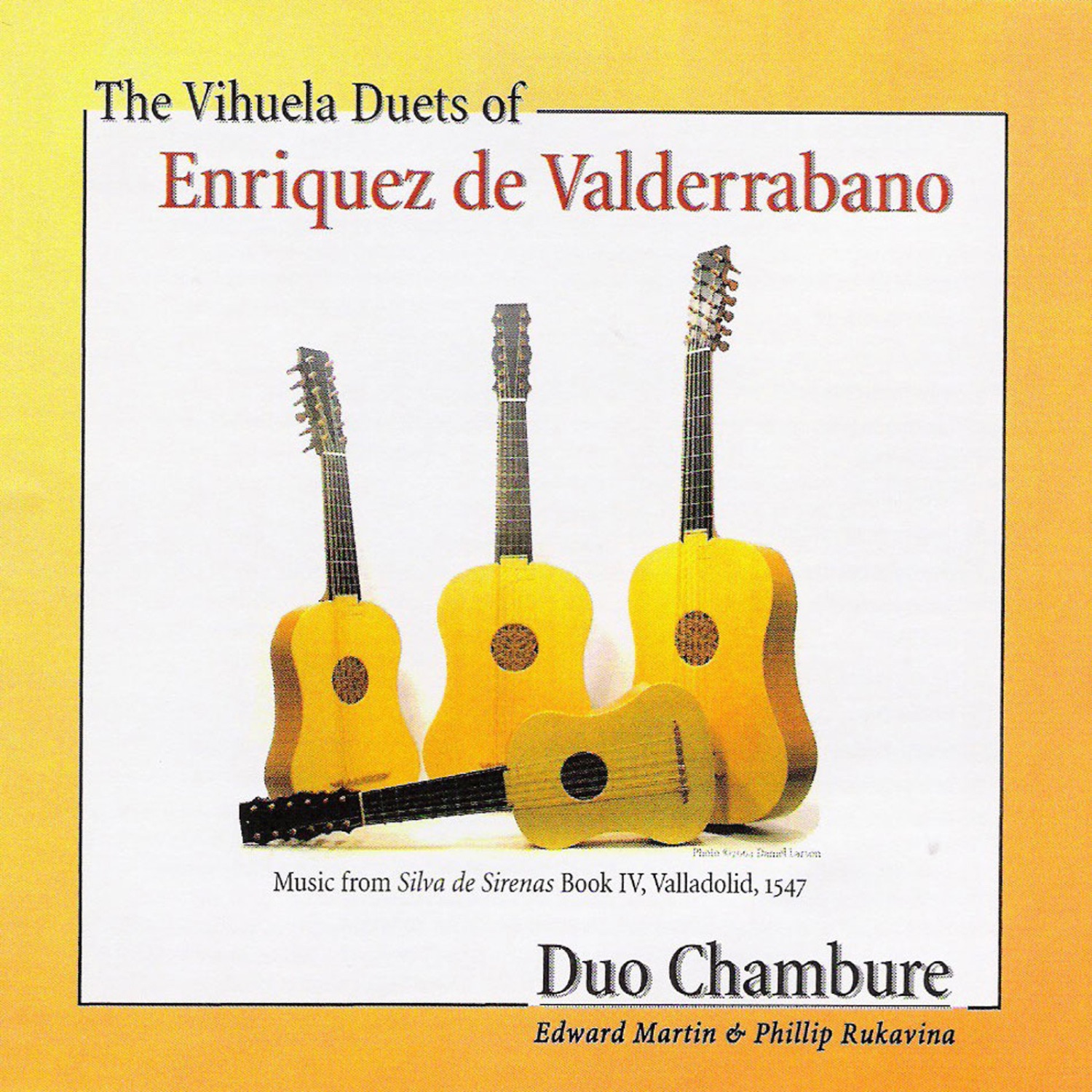 Valderrabano: Vihuela Duets album cover