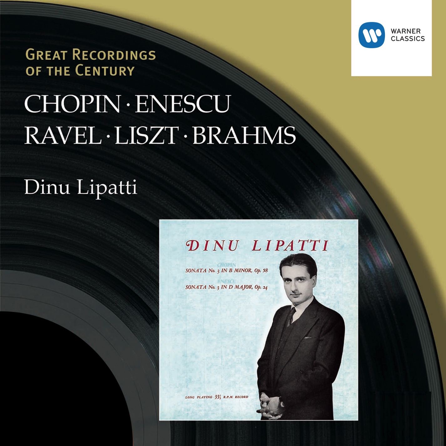 Chopin/Liszt/Ravel/Brahms/Enescu:Piano Recital album cover