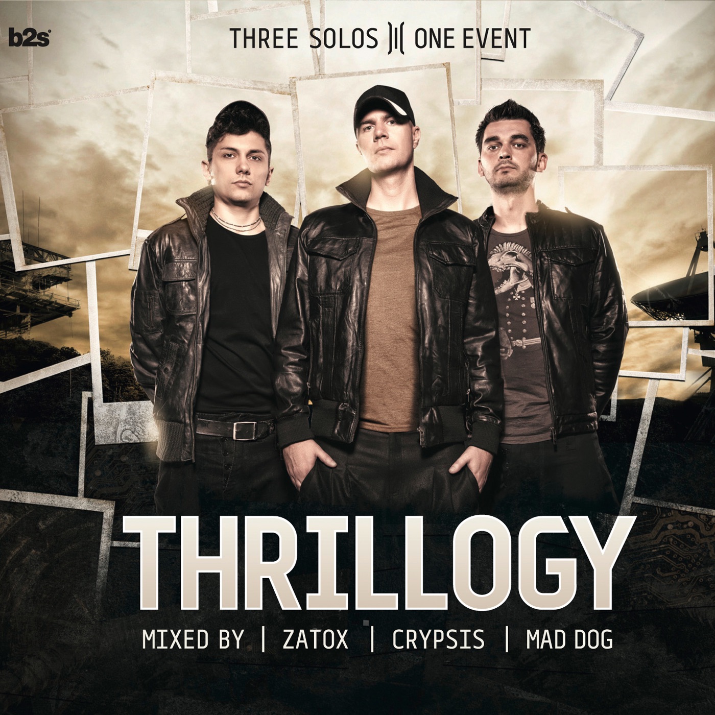 Thrillogy 2012 (Mixed By Zatox, Crypsis & Mad Dog) album cover