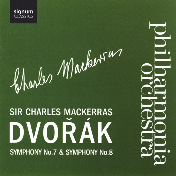 Dvorak Symphony No. 7 & Symphony No. 8 album cover