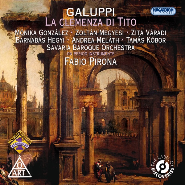 Galuppi: The Clemency of Tito (La clemenza di Tito - Titus kegyelme) album cover