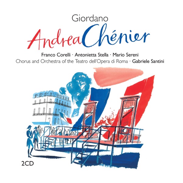 Giordano: Andrea Chénier album cover
