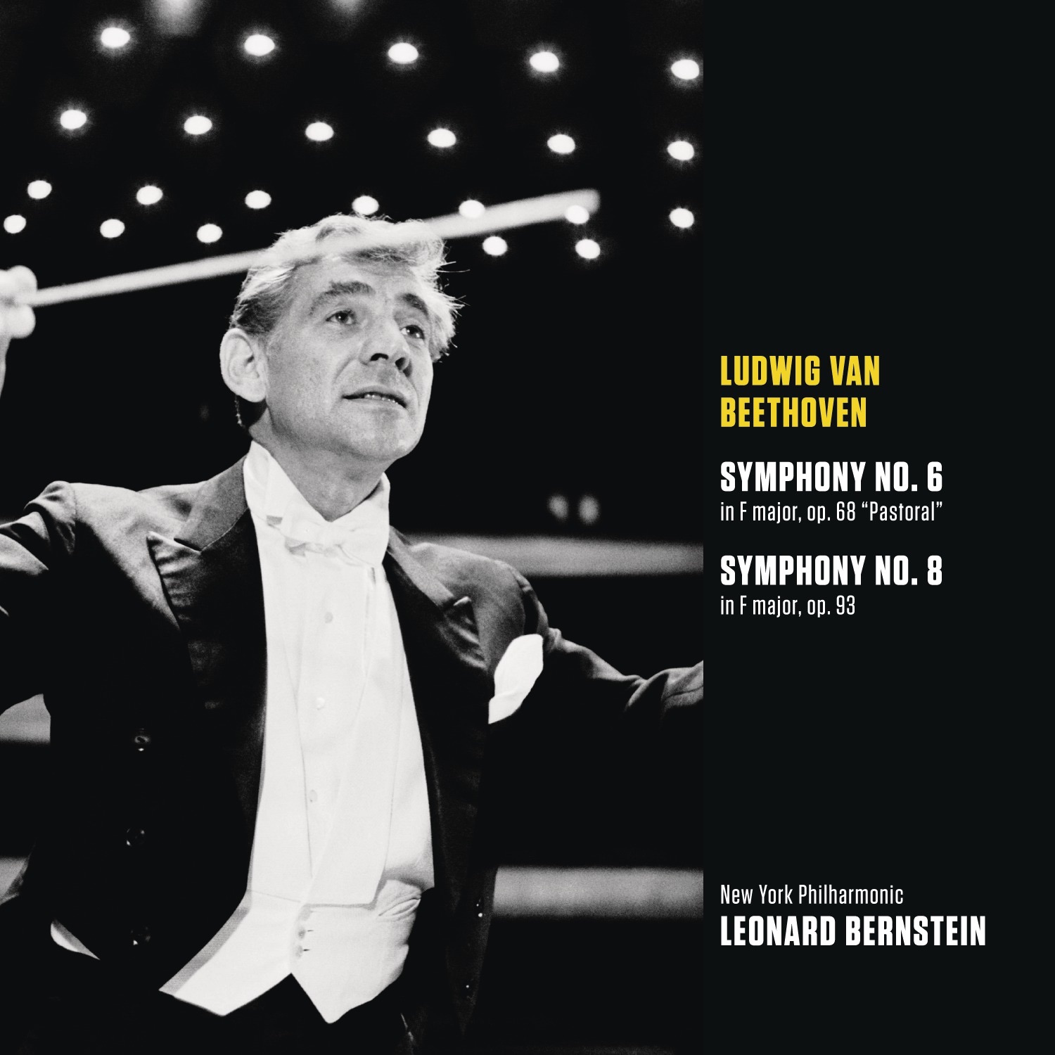 Beethoven: Symphony No. 6 in F Major, Op. 68 "Pastoral" - Symphony No. 8 in F Major, Op. 93 album cover