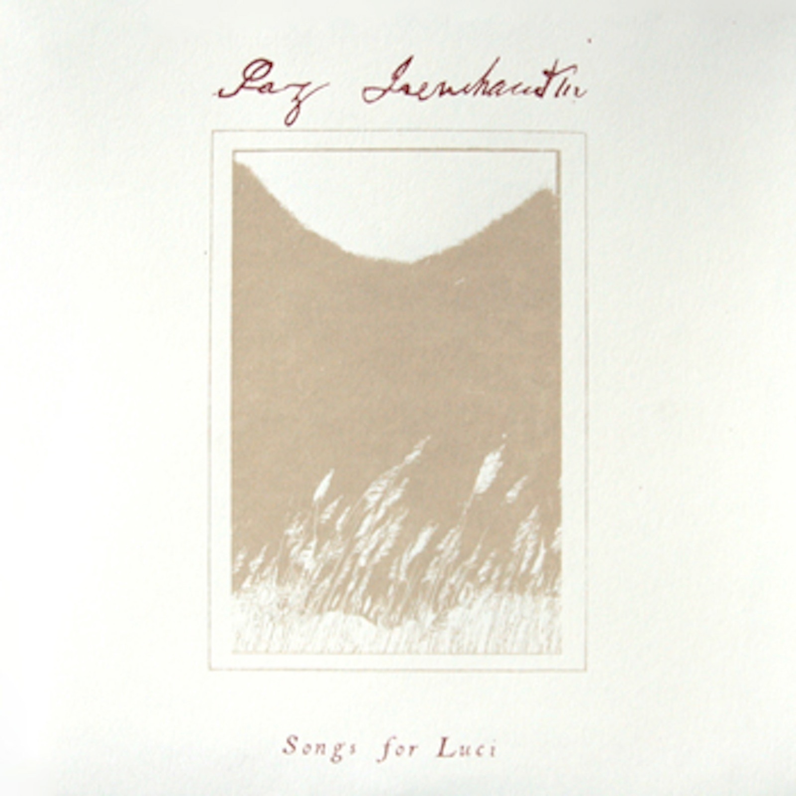 Songs for Luci album cover