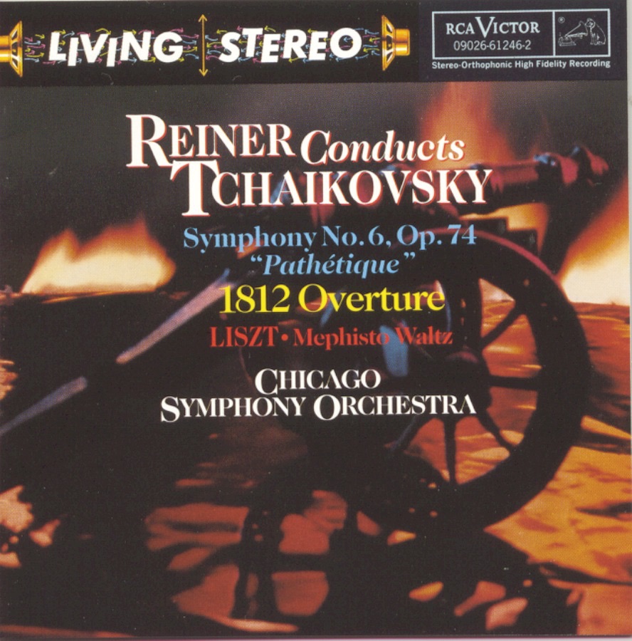 Reiner Conducts Tchaikovsky album cover