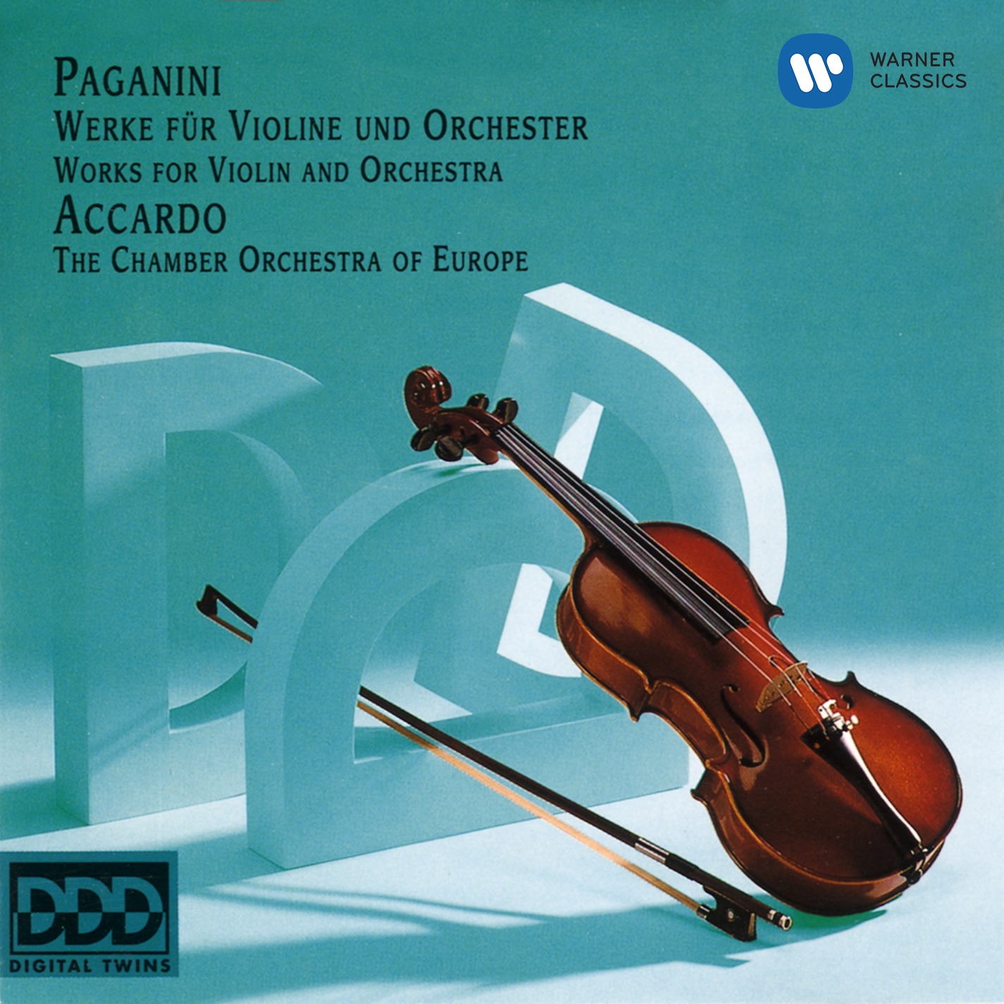 Paganini: Works for Violin and Orchestra album cover