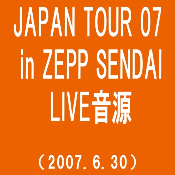 Time (Japan Tour 07 In Zepp Sendai (2007.6.30)) album cover