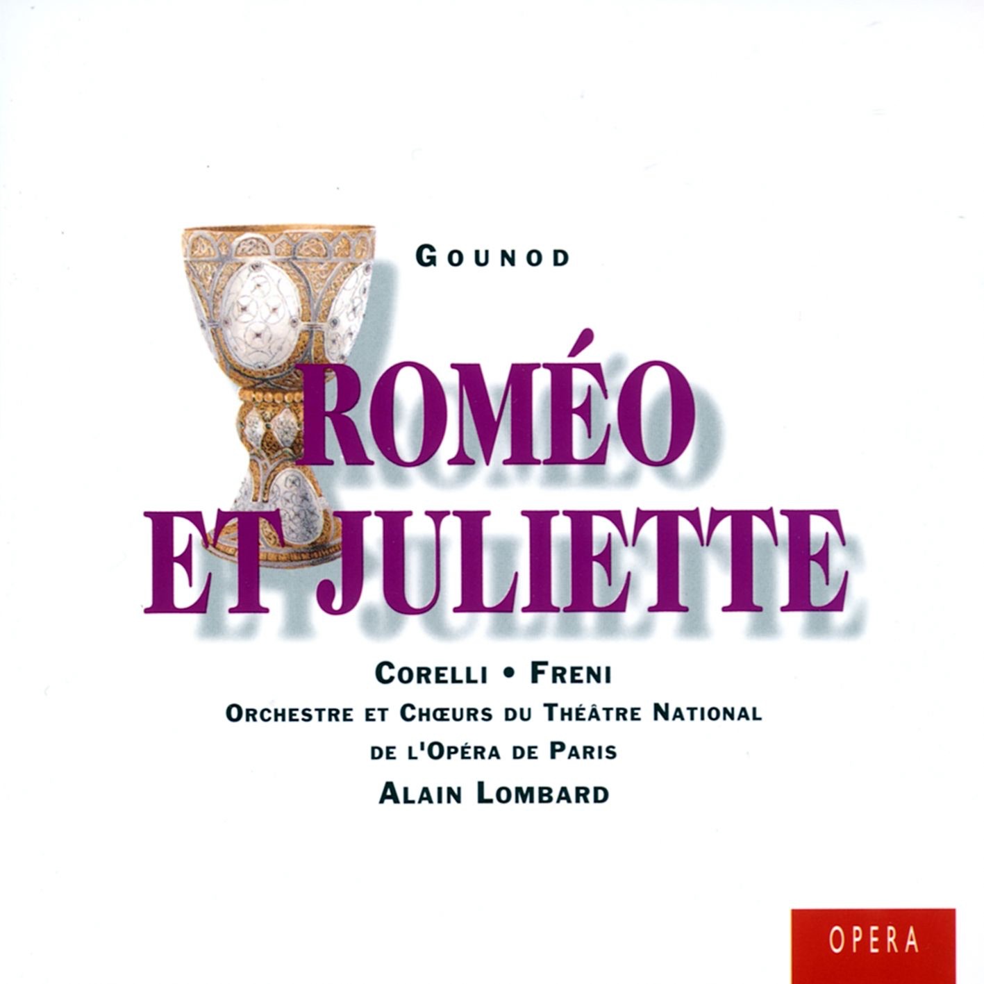 Roméo et Juliette - Gounod album cover