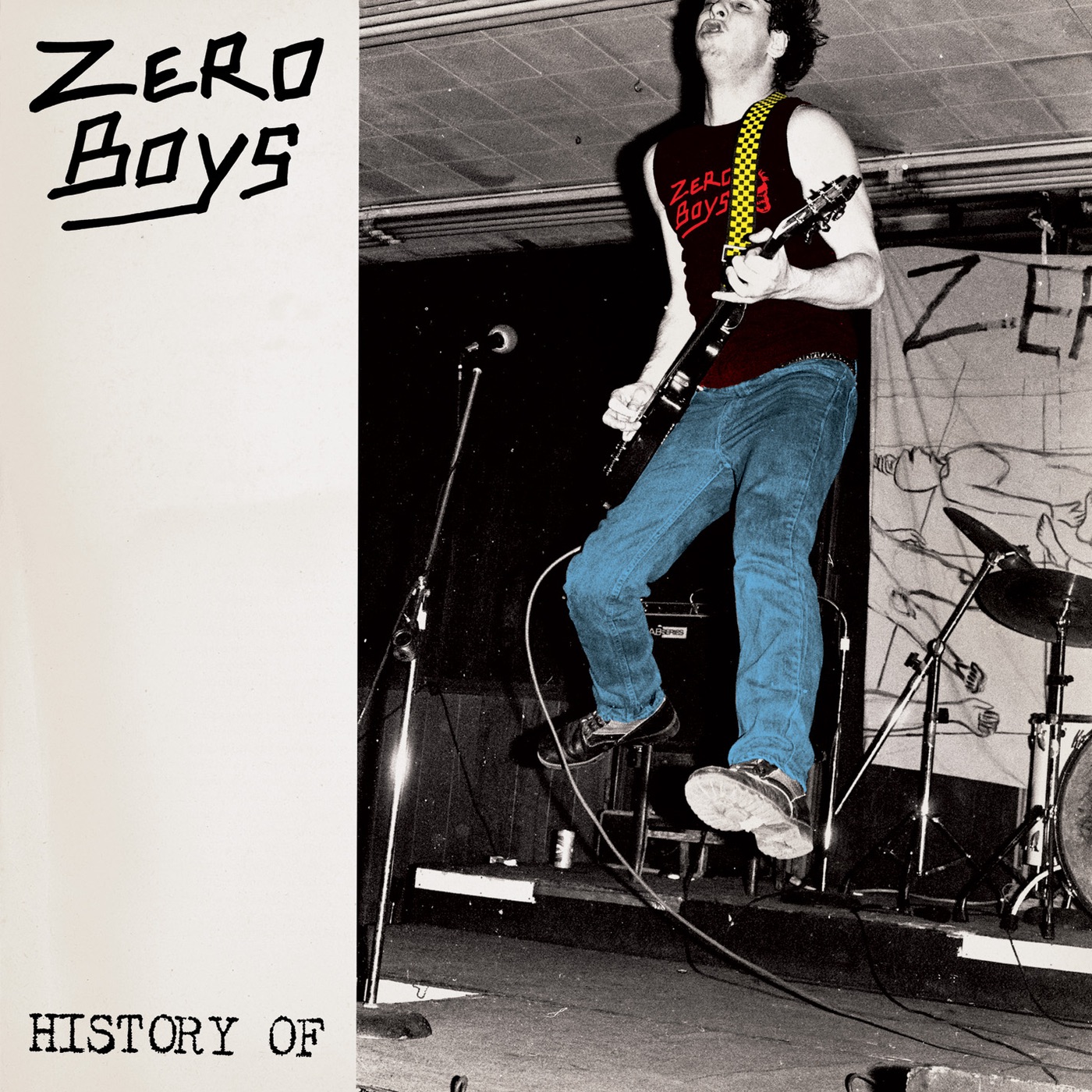 History of the Zero Boys album cover