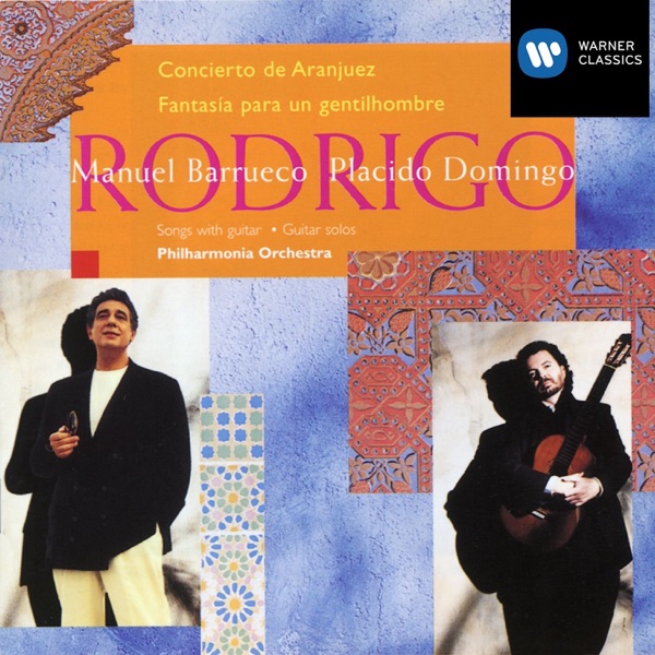 Rodrigo: Concierto de Aranjuez/ Songs for Tenor & Guitar album cover
