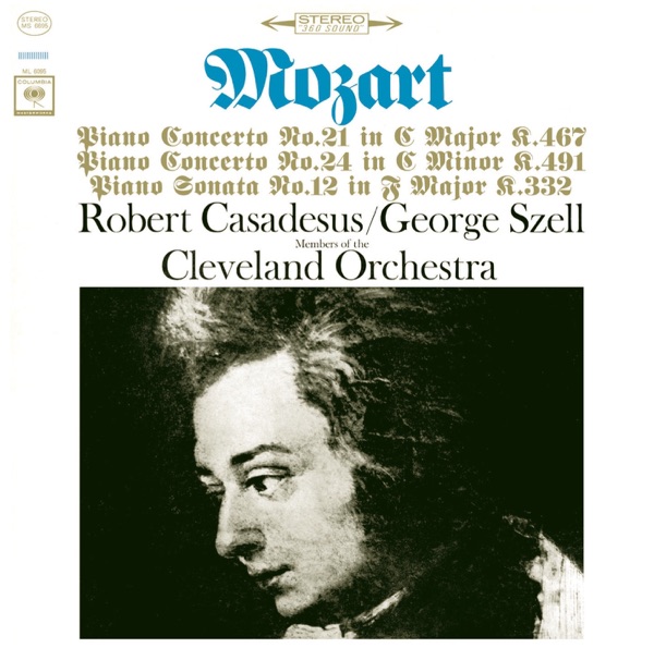 Mozart: Piano Concertos No. 21 in C Major, K. 467 & No. 24 in C Minor, K. 491 - Piano Sonata No. 12  album cover