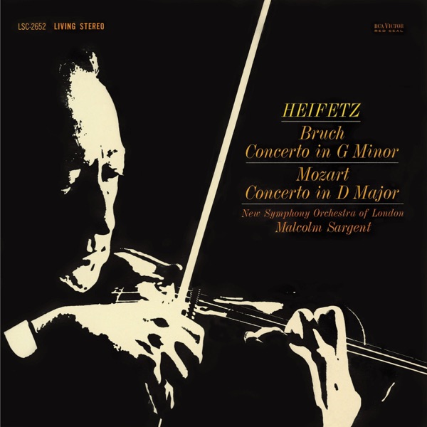 Bruch: Violin Concerto No. 1 in G Minor, Op. 26 - Mozart: Violin Concerto No. 4, K.218, in D album cover