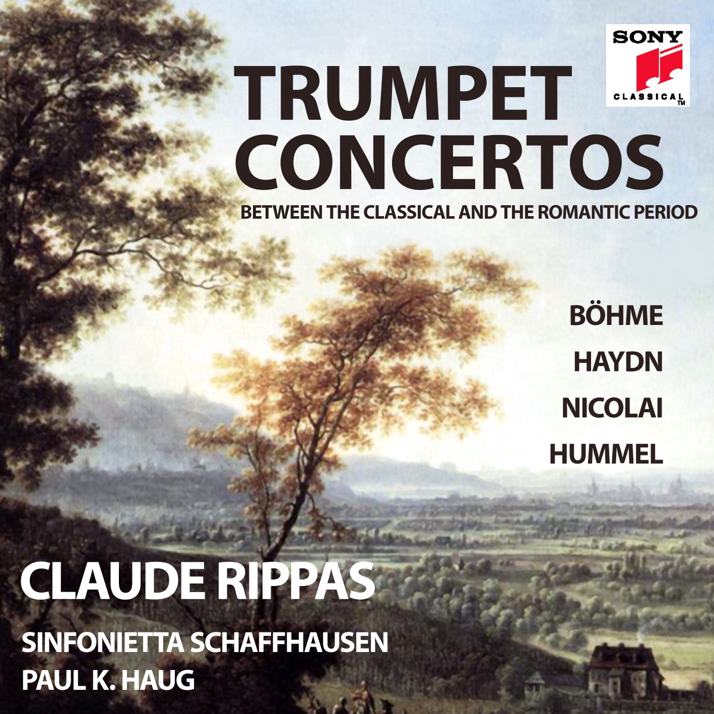 Trumpet Concertos Between the Classical and the Romantic Period album cover