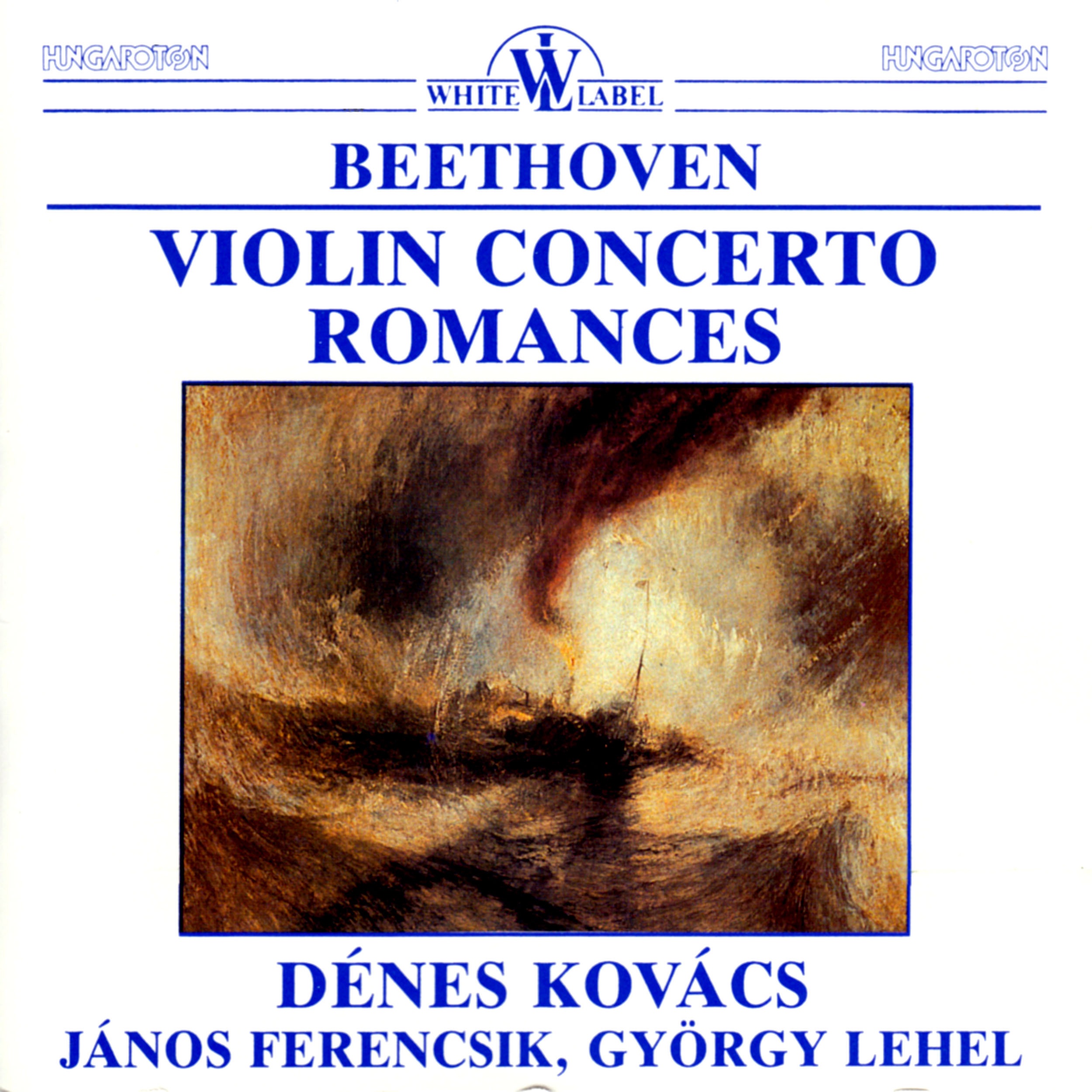 L. Beethoven: Violin Concerto, Romances album cover