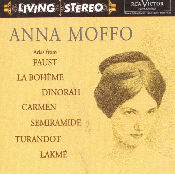 Arias from Faust, La bohème, Dinorah, Carmen, Turandot, Semiramide, Lakmé album cover