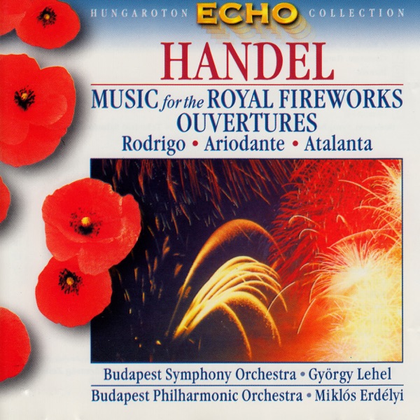 Music for the Royal Fireworks, Ouvertures album cover