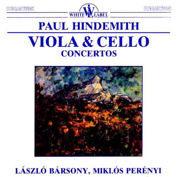 P. Hindemith: Viola and Cello Concertos album cover