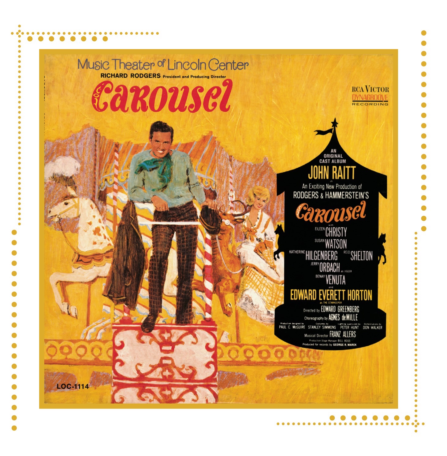 Carousel (1965 Lincoln Center Cast Recording) [Deluxe Edition] album cover