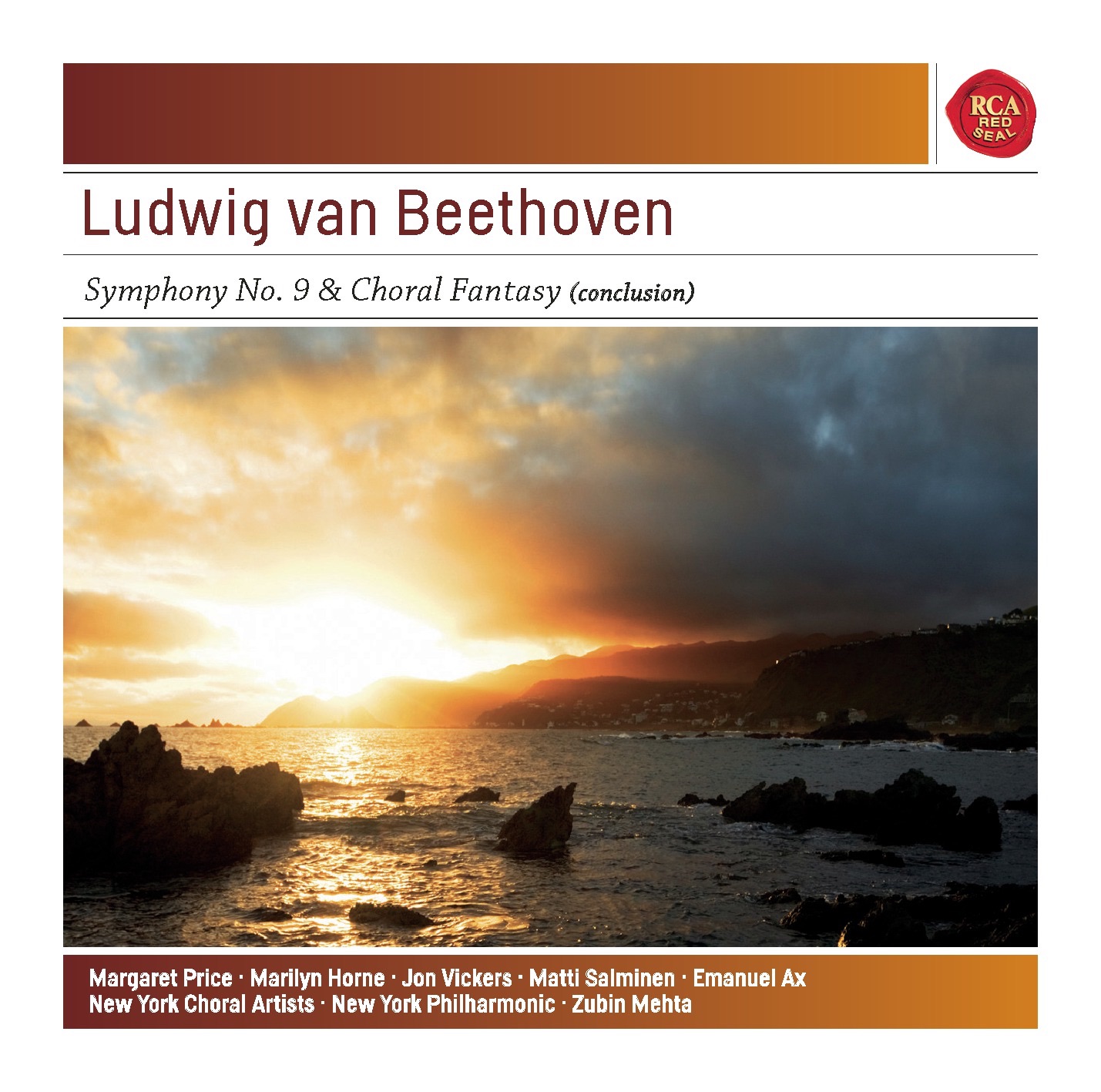 Beethoven: Symphony No. 9 Op. 125 "Choral" & Choral Fantasy Conclusion album cover
