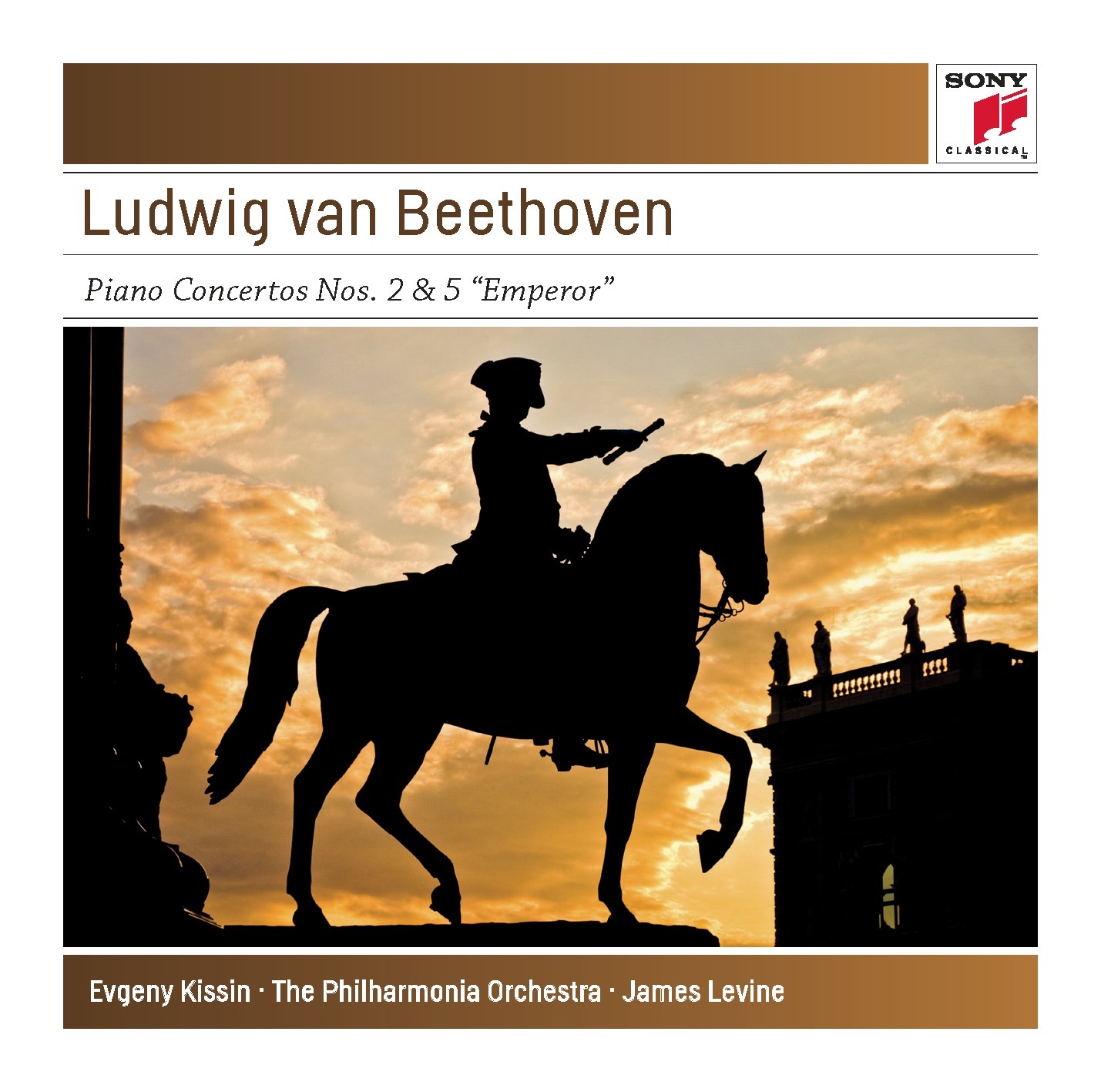 Beethoven: Piano Concertos No. 2 Op. 19 & No. 5 Op. 73 "Emperor" album cover