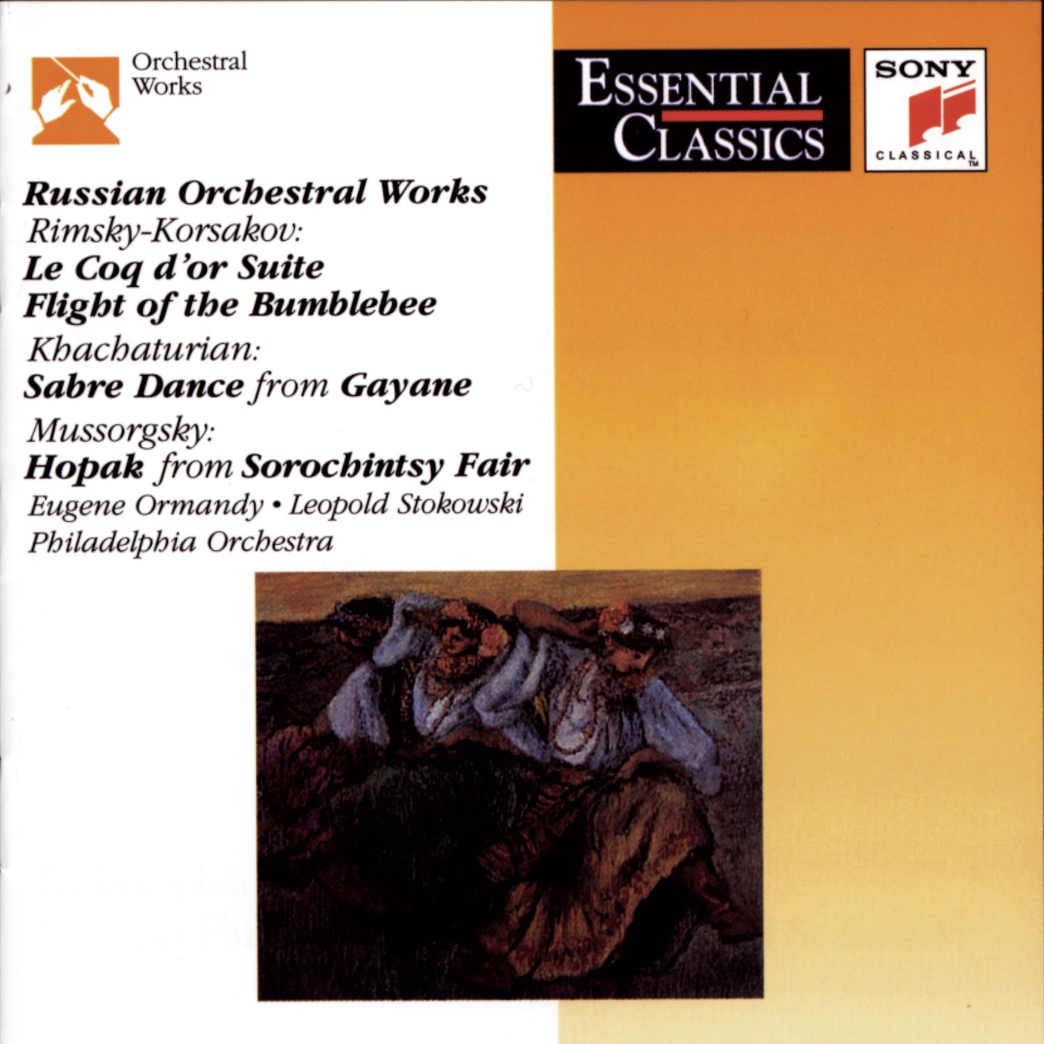 Russian Orchestral Works - Rimsky-Korsakov: Le Coq d'or - Khachaturian: Sabre Dance - Mussorgsky: Ho album cover