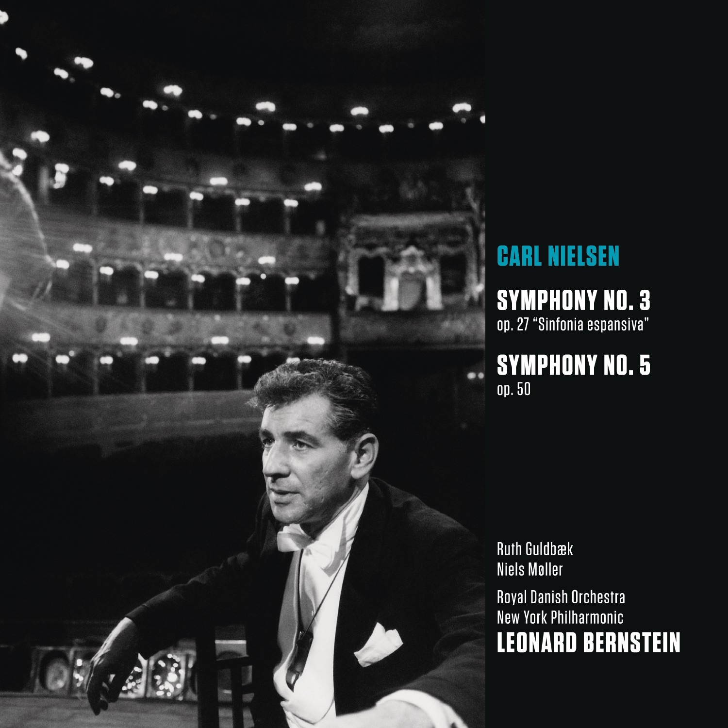 Nielsen: Symphony No. 3 & Symphony No. 5 album cover