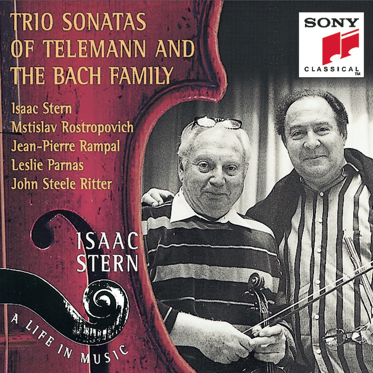 Bach - Telemann: Trio Sonatas album cover