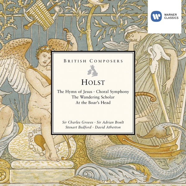 Holst: Hymn of Jesus etc album cover