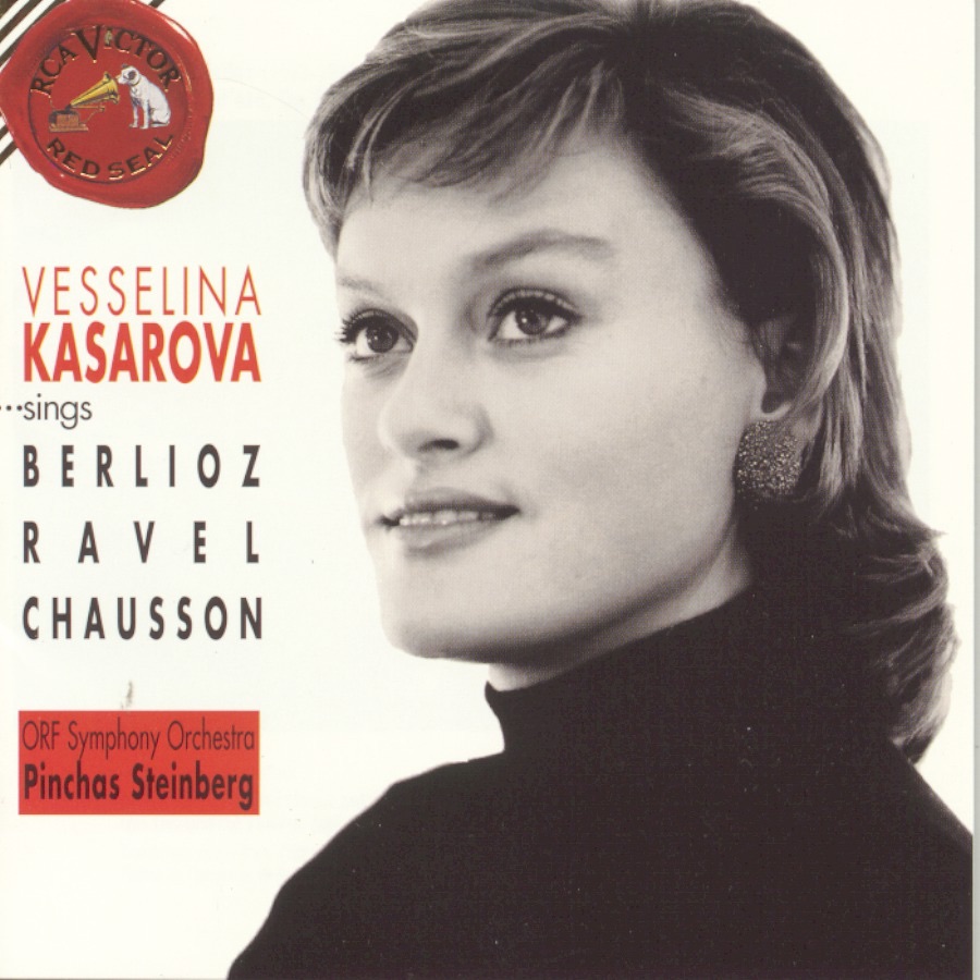 Kasarova Singt Berlioz, Ravel, Chausson album cover