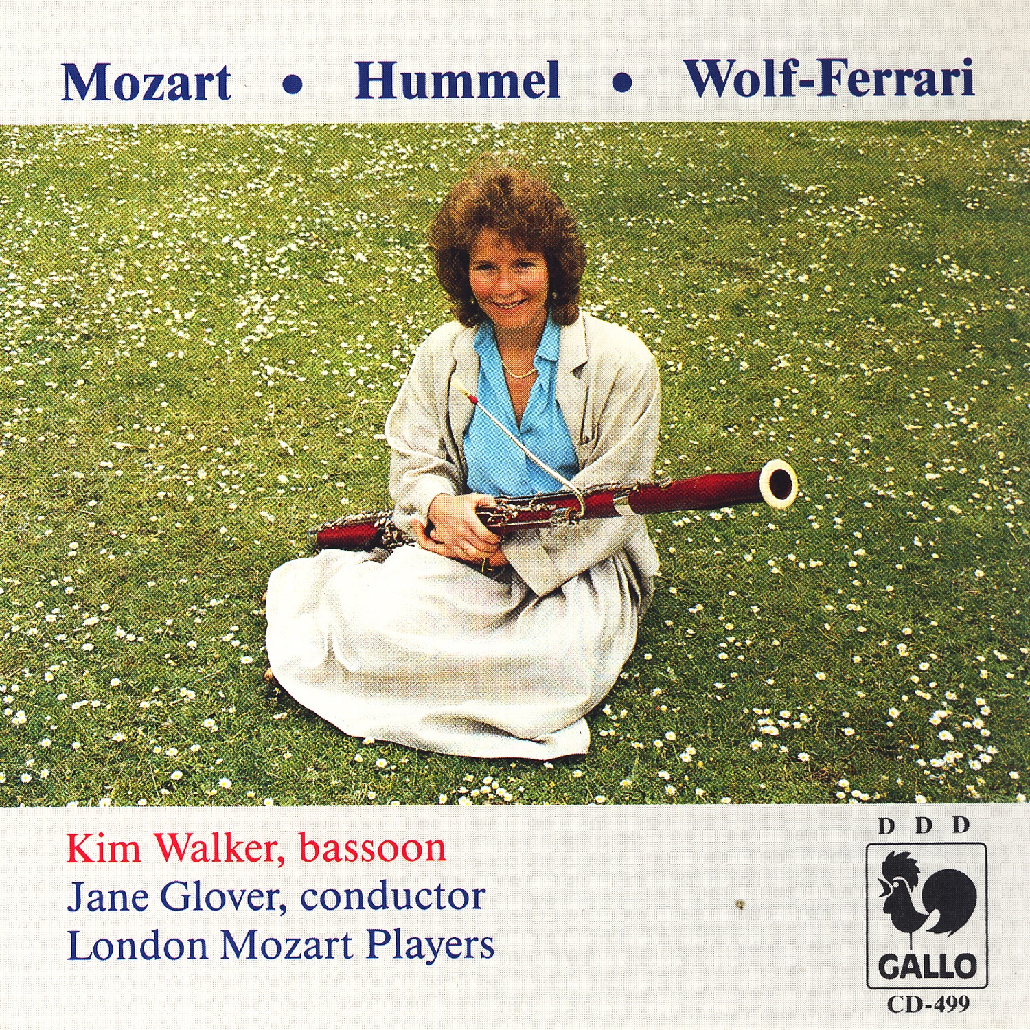 Mozart, Wolf-Ferrari, Hummel, Bassoon Concertos album cover