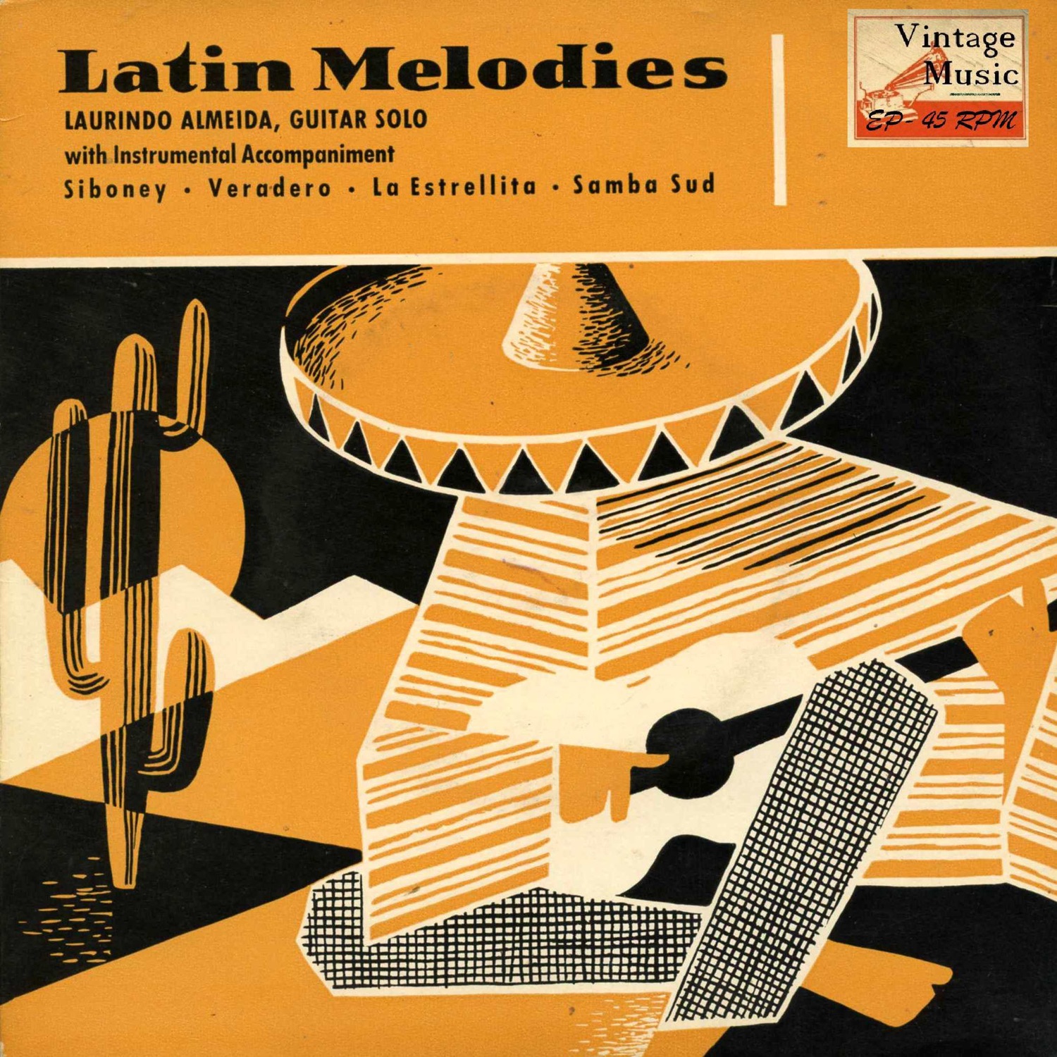 Vintage Jazz Nº20 - EPs Collectors "Latin Melodies" "Guitarra Y Samba" album cover
