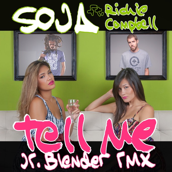 Tell Me (Jr Blender RMX) [feat. Richie Campbell] - Single album cover