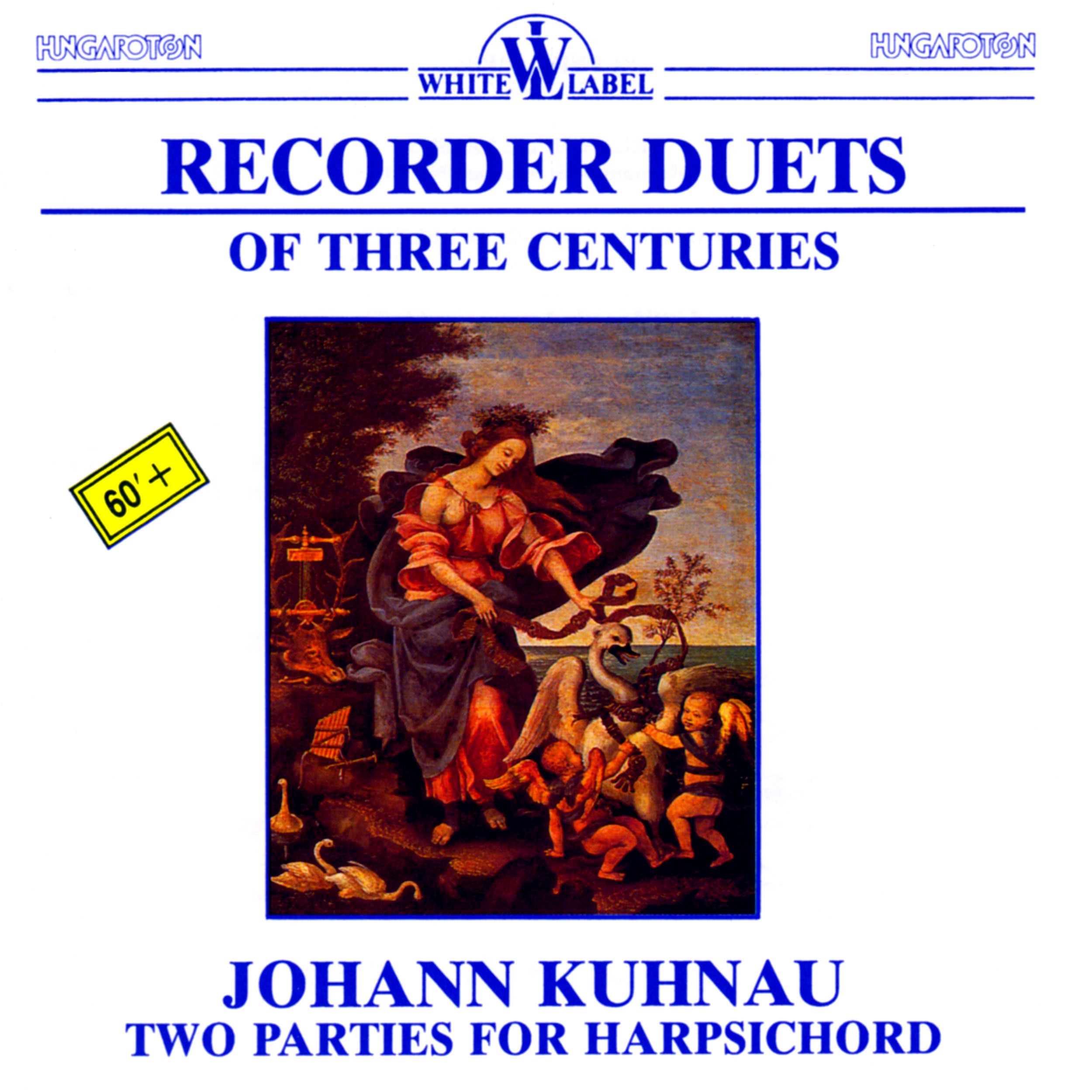 Recorder Duets of Three Centuries album cover