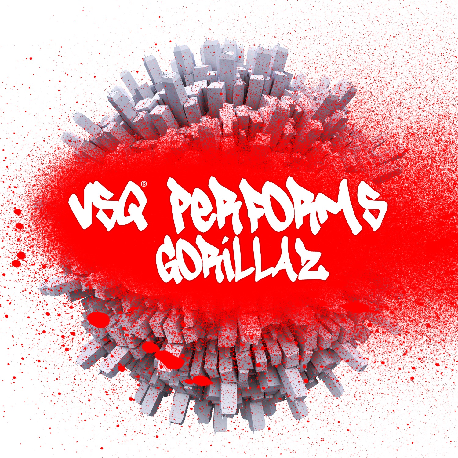 VSQ Performs Gorillaz album cover