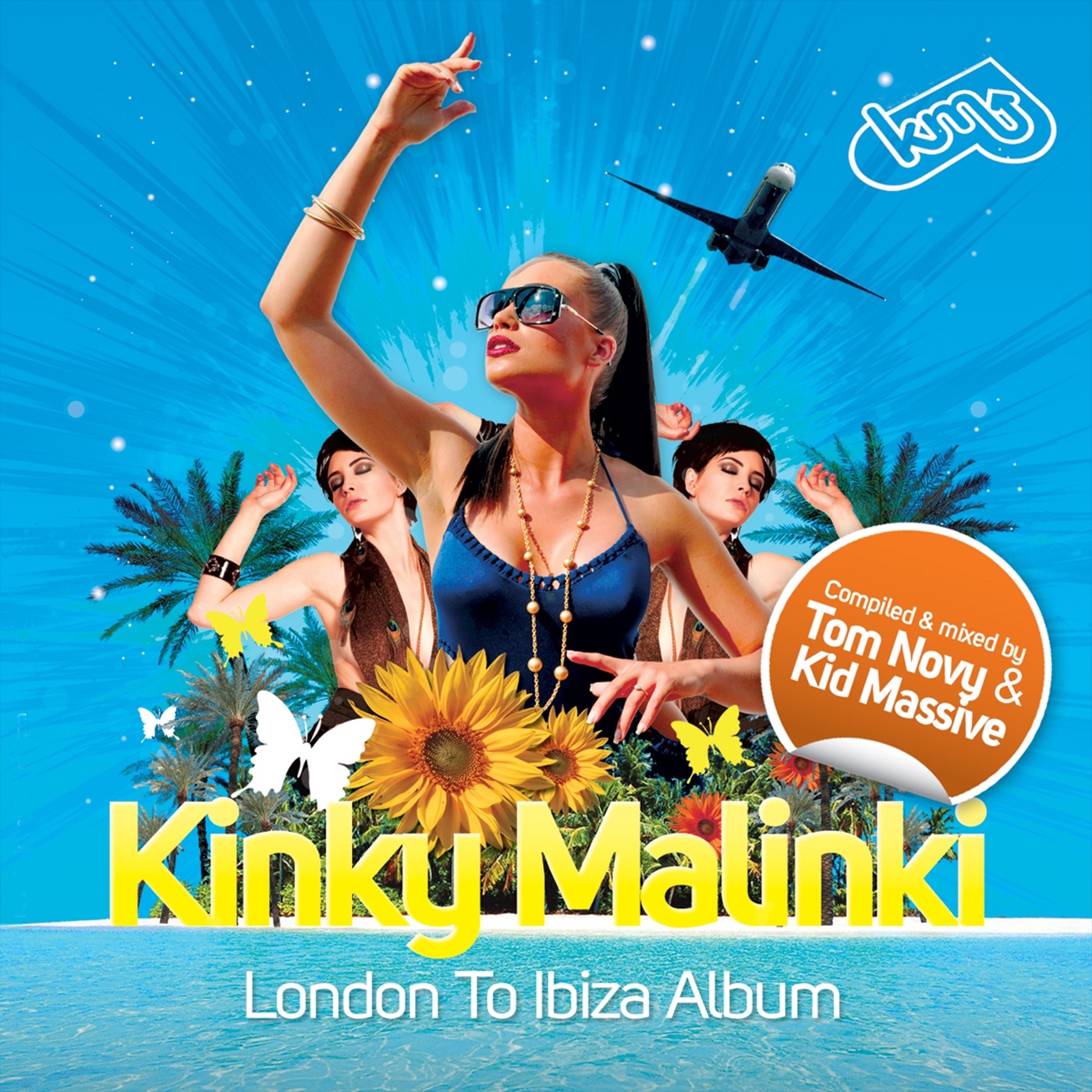 Kinky Malinki - London to Ibiza (Mixed By Tom Novy & Kid Massive) album cover