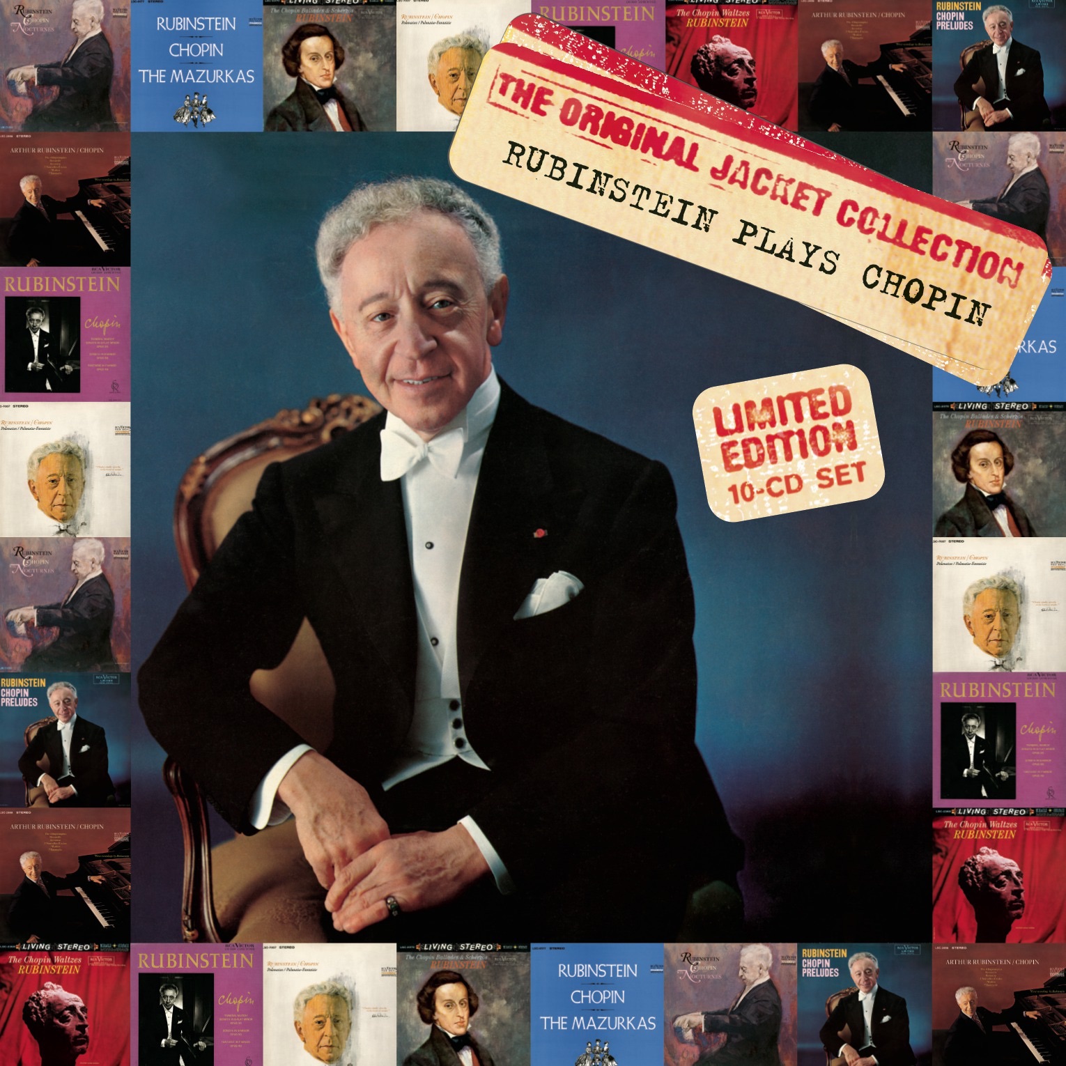 The Original Jacket Collection: Rubinstein Plays Chopin album cover