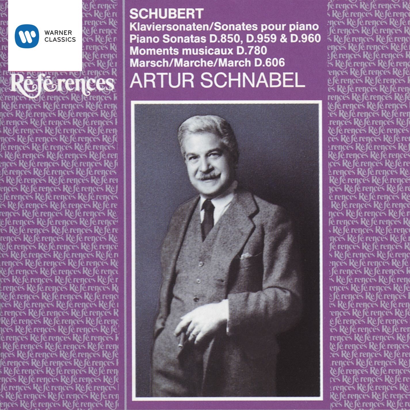 Schnabel Plays Schubert album cover