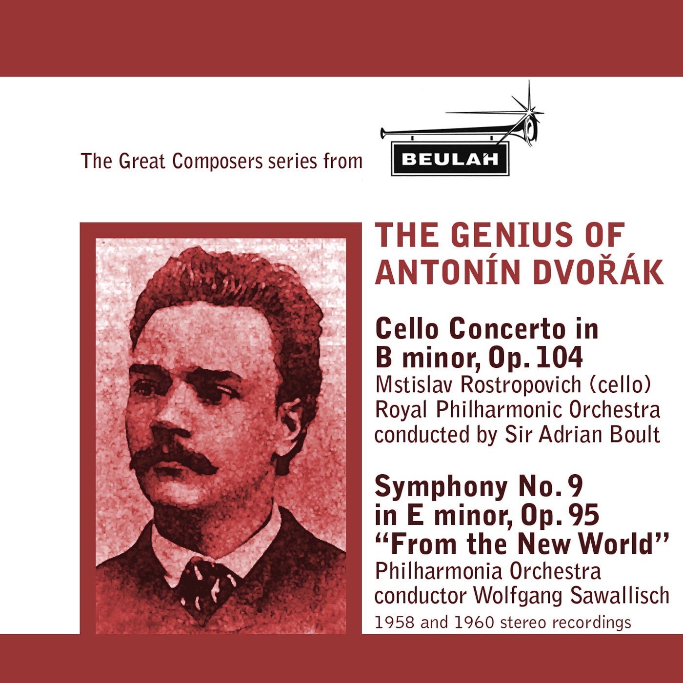 The Genius of Antonín Dvořák album cover