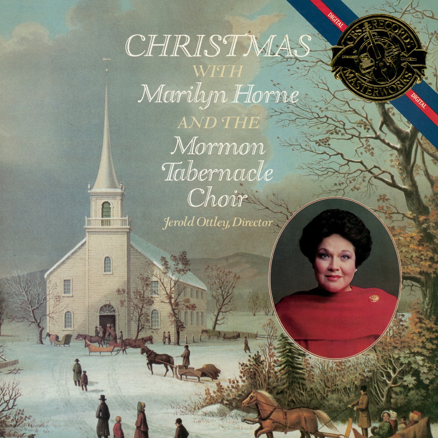 Christmas with Marilyn Horne album cover
