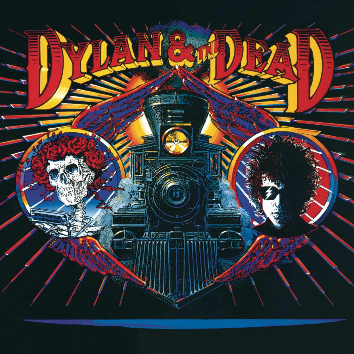 Dylan & The Dead (Live) album cover
