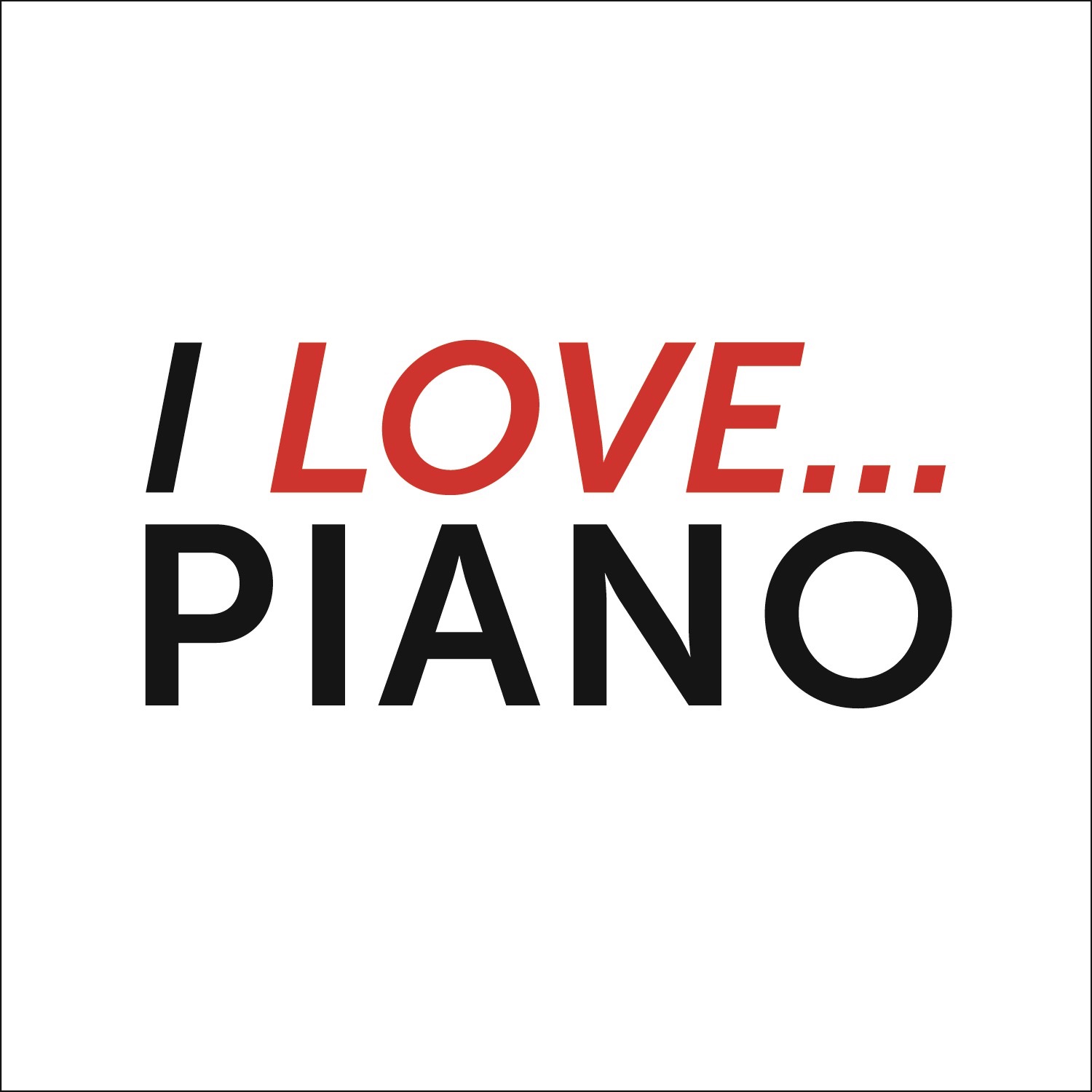 I Love Piano album cover