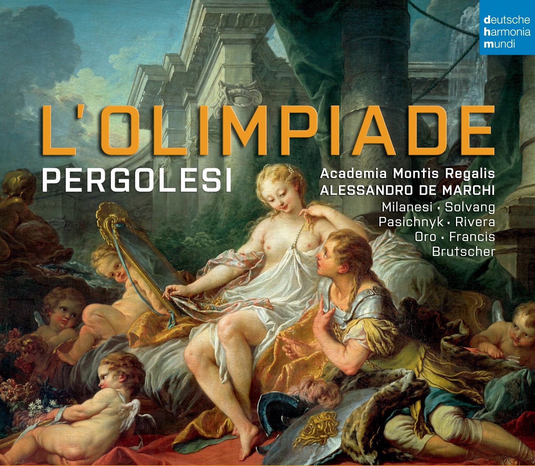 Pergolesi: L'Olimpiade album cover