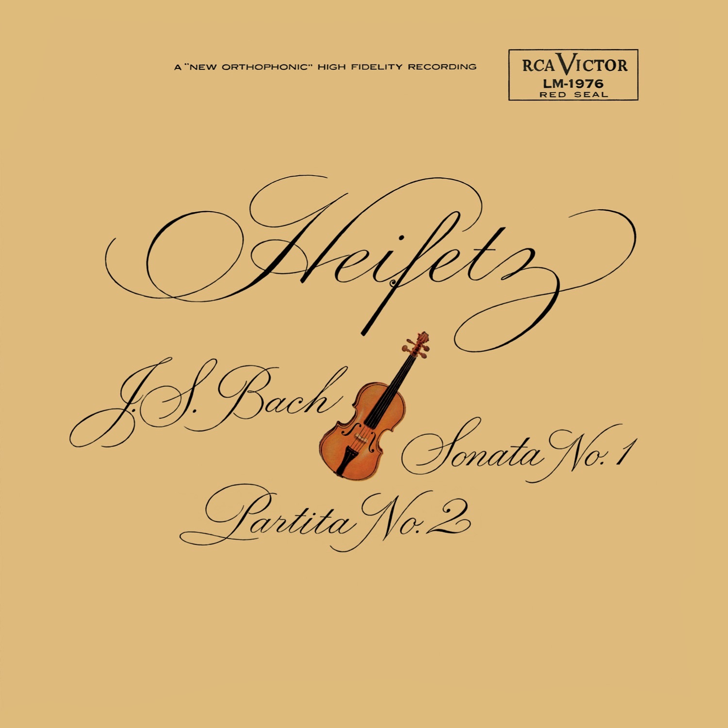 Bach: Sonata No. 1, BWV 1001, in G Minor & Partita No. 2, BWV 1004, in D Minor album cover