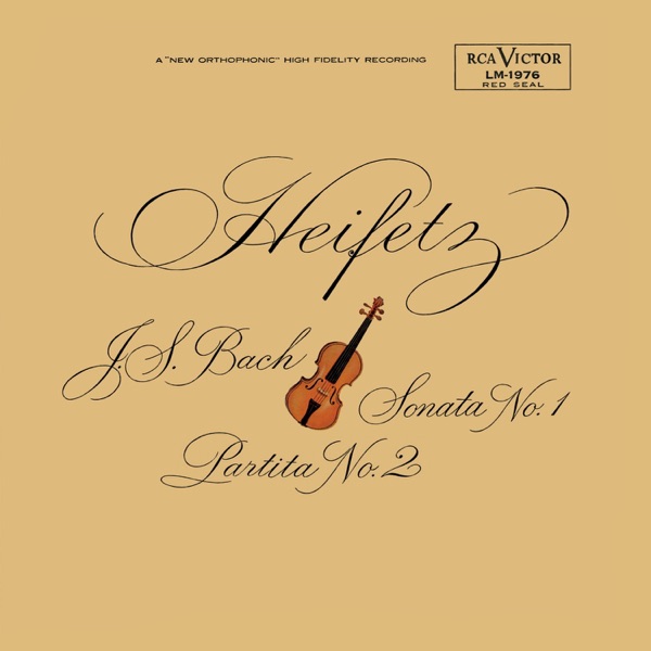 Bach: Sonata No. 1, BWV 1001, in G Minor & Partita No. 2, BWV 1004, in D Minor album cover
