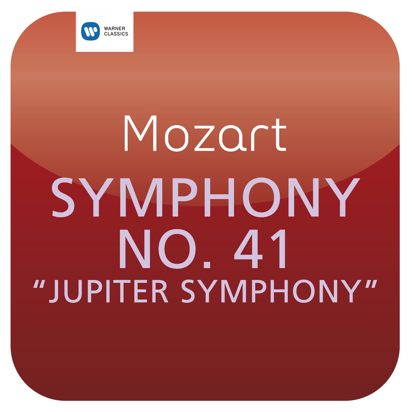 Mozart: Symphony No. 41 "Jupiter Symphony" album cover
