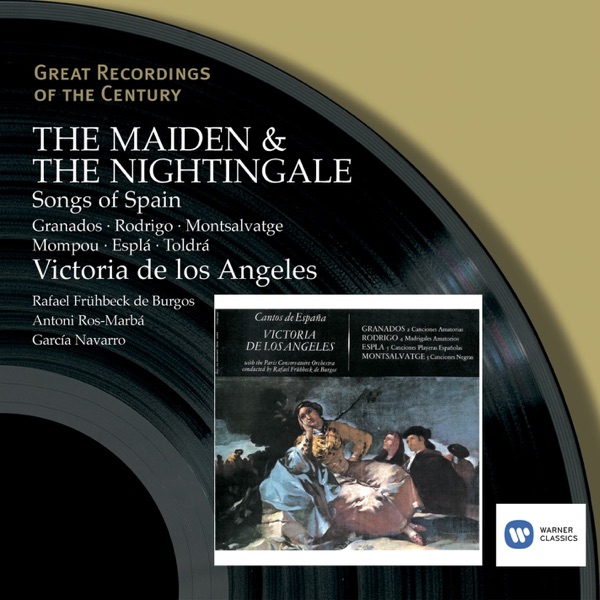 Great Recordings of the Century - The Maiden and The Nightingale - Songs of Spain album cover