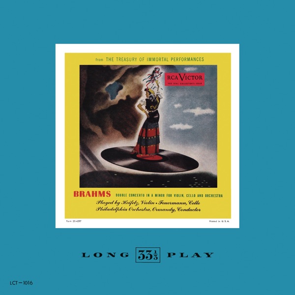 Brahms: Double Concerto in A Minor for Violin, Cello and Orchestra - EP album cover