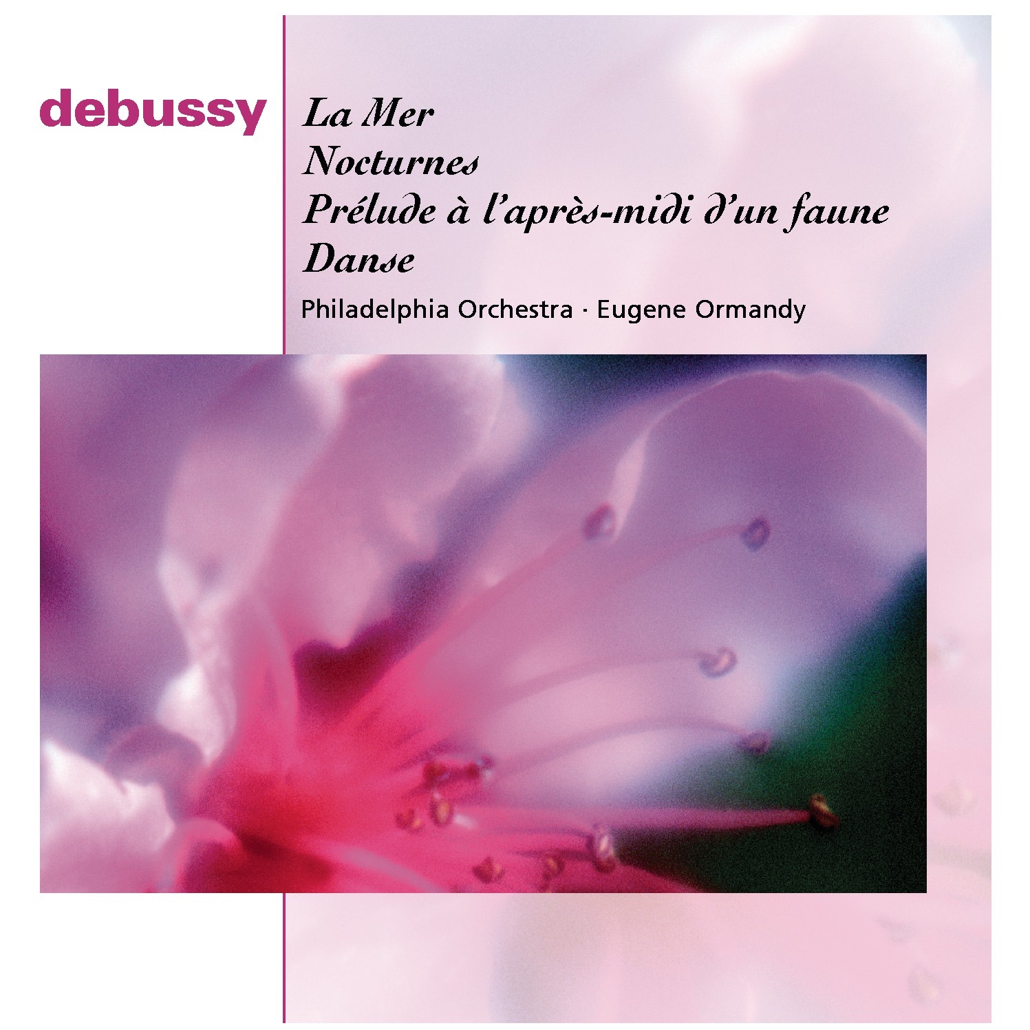 Debussy: La Mer, Afternoon of a Faun, Danse and Nocturnes album cover