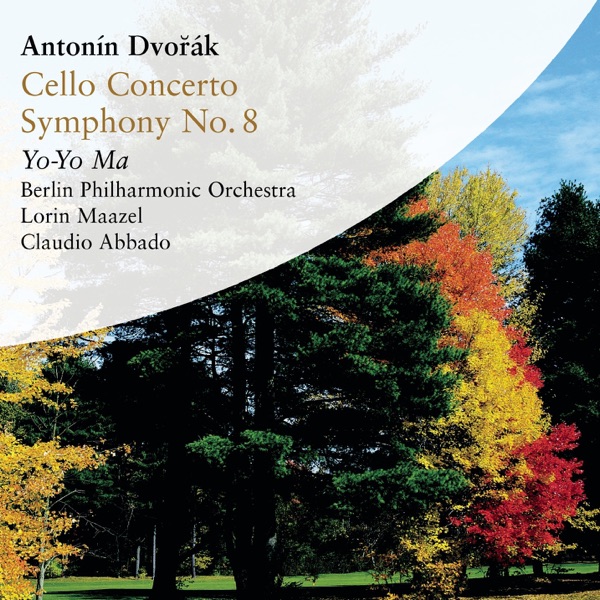 Dvořák: Cello Concerto & Symphony No. 8 album cover