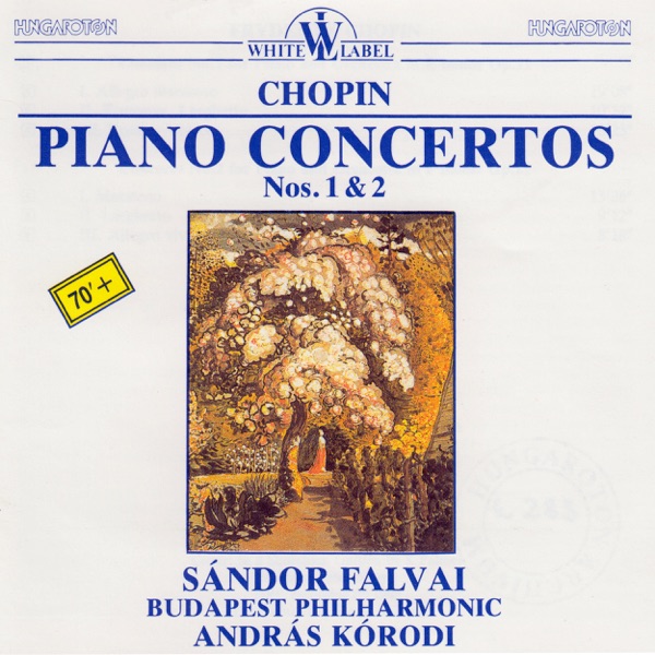 F. Chopin: Piano Concertos Nos.1 and 2 album cover